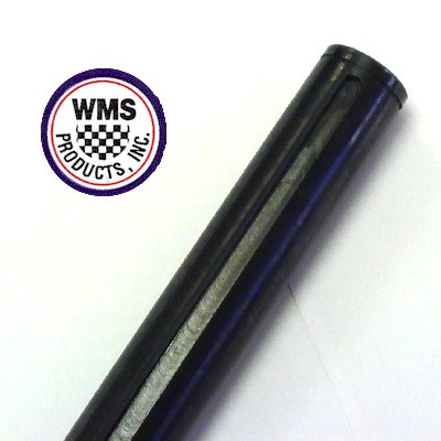3/4" Stepped 1" Solid 30" Steel Axle Threaded Ends 1401-30 