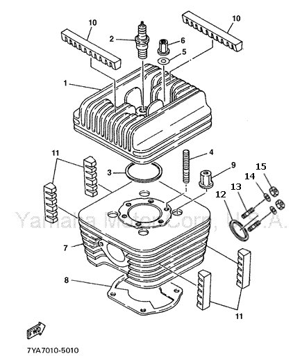 Yamaha Cylinder